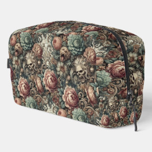 The Botanist’s Curse – Gothic Victorian Floral  Dopp Kit