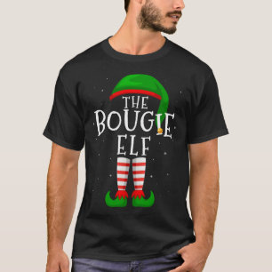 The Bougie Elf Funny Matching Family Christmas Gif T-Shirt