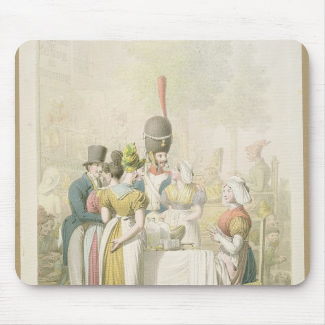 The Boulevard du Temple, from 'Tableau de Mouse Mat (Front)