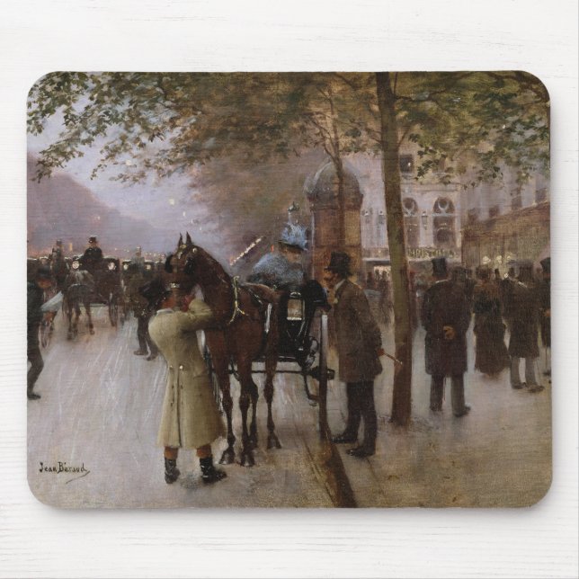The Boulevards, Evening in Front of the Mouse Mat (Front)