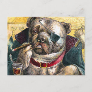 The Bouncer Dog Postcard