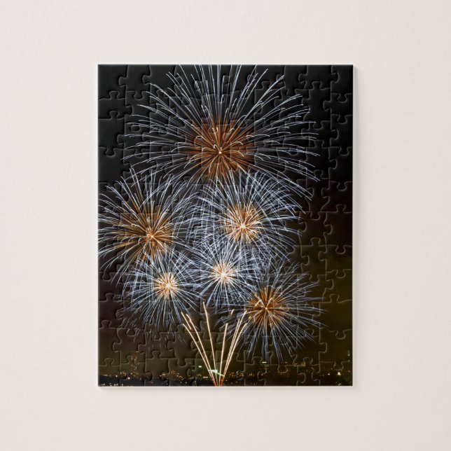The Bouquet | New Years Eve | Sydney Harbour Jigsaw Puzzle (Vertical)