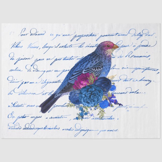 The Bouquet Series Design 103 Tissue Paper (Front)