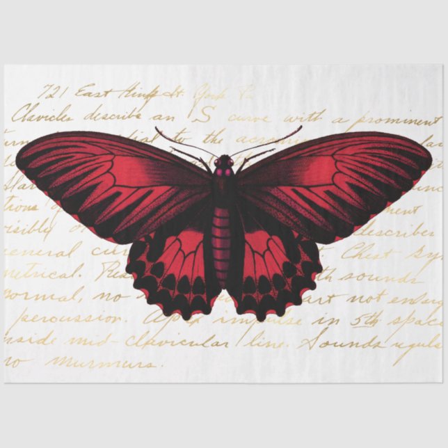 The Bouquet Series Design 139 Tissue Paper (Front)