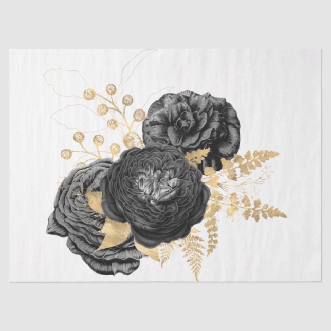 The Bouquet Series Design 8 Tissue Paper (Front)