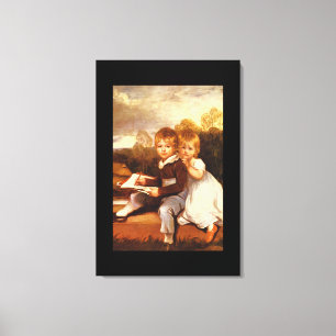 The Bowden Children',_Portraits Canvas Print