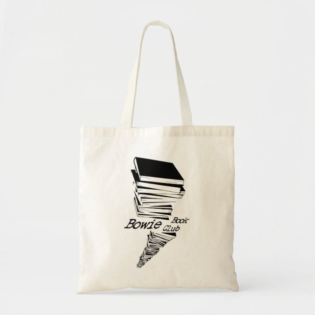 The Bowie Book Club Bsg Tote Bag (Front)