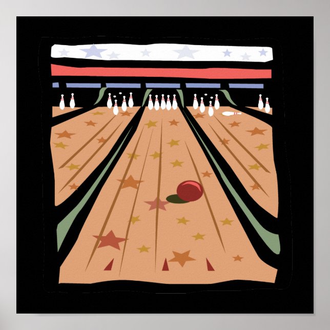 The Bowling Lanes Poster (Front)