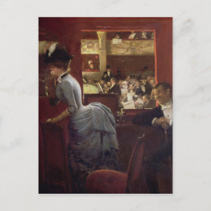 The Box by the Stalls, c.1883 Postcard