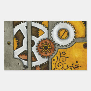 The Box Rectangular Sticker