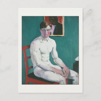 The Boxer by Francis Cadell Fine Art Gay Postcard