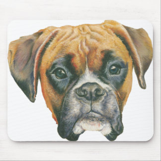 The Boxer by Janet Pidoux Mouse Mat