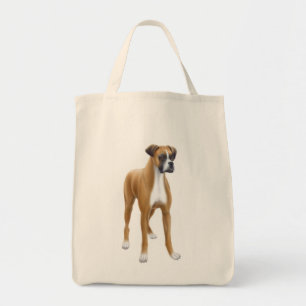 The Boxer Grocery Tote Bag