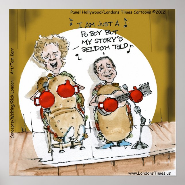 The Boxer Just A PoBoy From New Orleans Poster (Front)