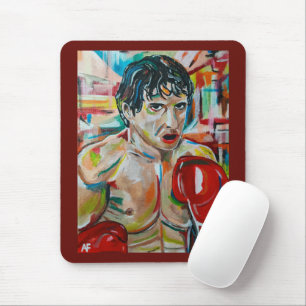 The Boxer Painting by Alfred Fox Mouse Mat