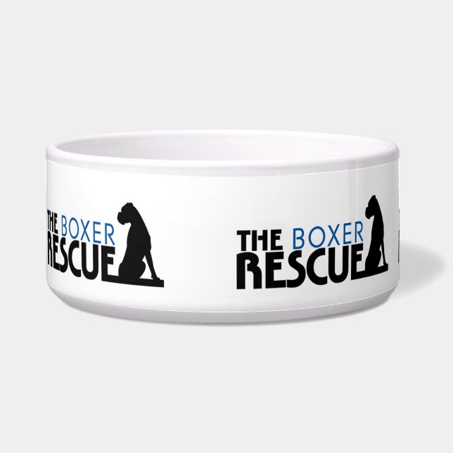 The Boxer Rescue Pet Bowl (Front)