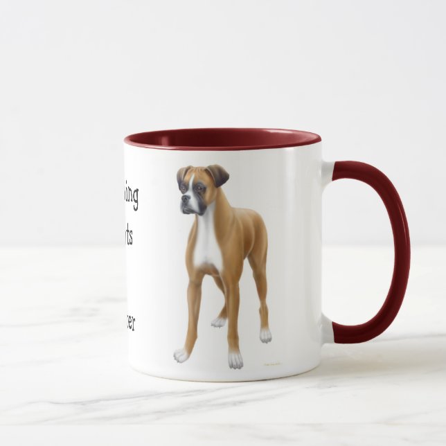 The Boxer Ringer Mug (Right)