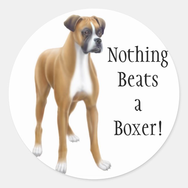 The Boxer Sticker (Front)