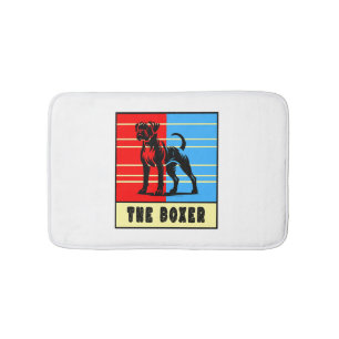 The Boxer - Strong Dog Bath Mat