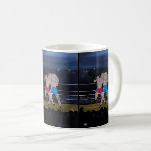 The Boxers Painting by Alfred Fox Coffee Mug