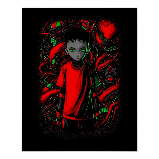 The Boy and the Machines Poster (Front)