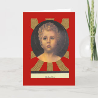 The Boy Christ Portrait Holiday Card