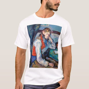 The Boy in the Red Vest, Cezanne T-Shirt