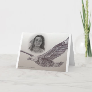 The Boy who flew with Eagles Card