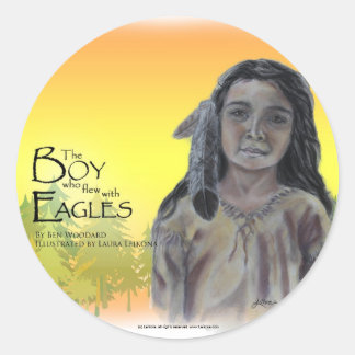 The Boy who flew with Eagles Sticker