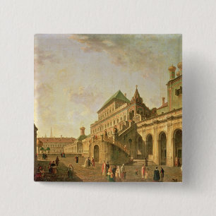 The Boyar's Ground in the Moscow Kremlin, 1801 15 Cm Square Badge