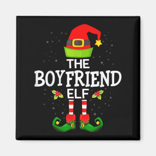 The Boyfriend Elf Christmas Family Matching Pajama Magnet