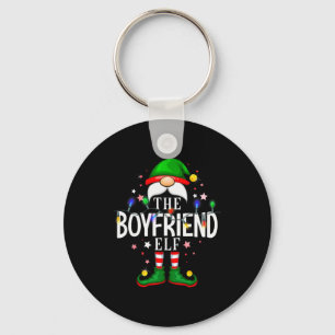 The Boyfriend Elf Christmas Family Pajama Party Key Ring