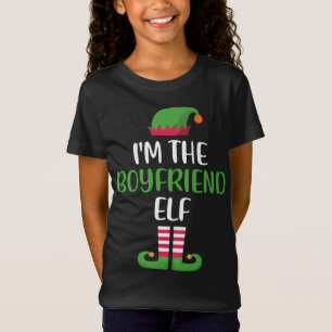 The Boyfriend Elf Family Matching Christmas Group T-Shirt