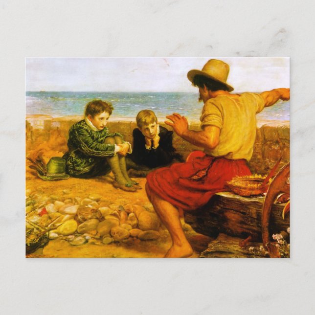 The Boyhood of Raleigh Postcard (Front)