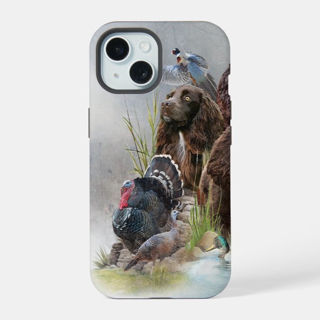 The Boykin Spaniel iPhone 15 Case (Back)