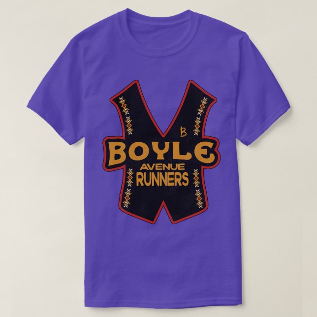 The Boyle Avenue Runners The Warriors Movie T-Shirt (Design Front)