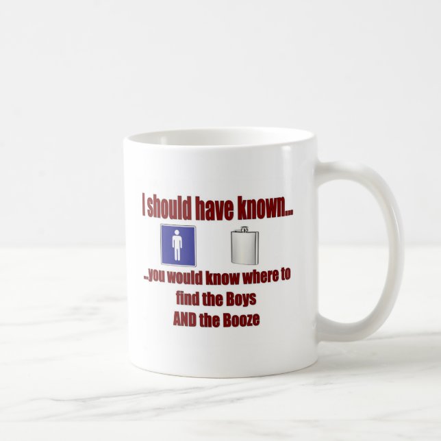 The Boys AND The Booze! Coffee Mug (Right)