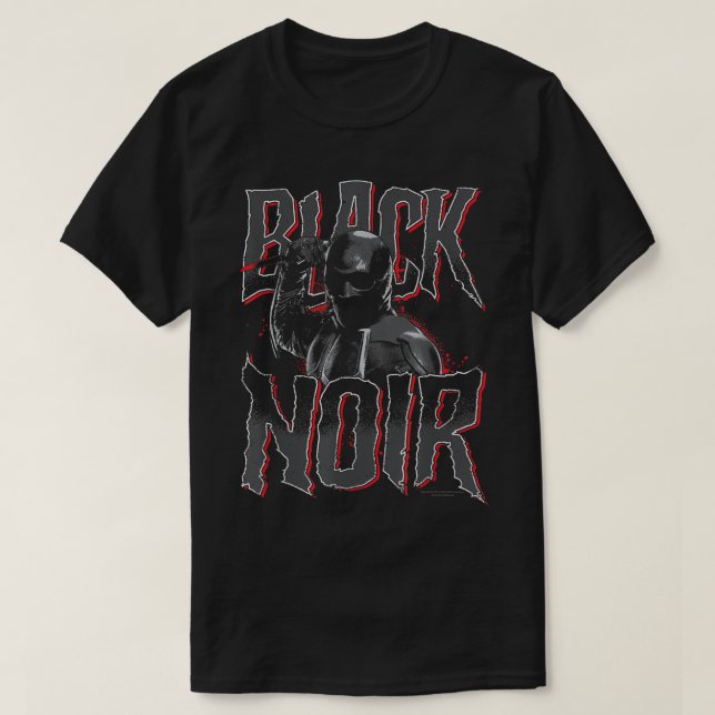 The Boys Black Noir Knife  T-Shirt (Design Front)