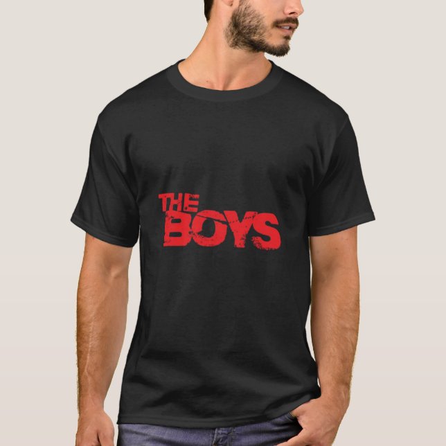 The Boys Bold Red Logo T-Shirt (Front)