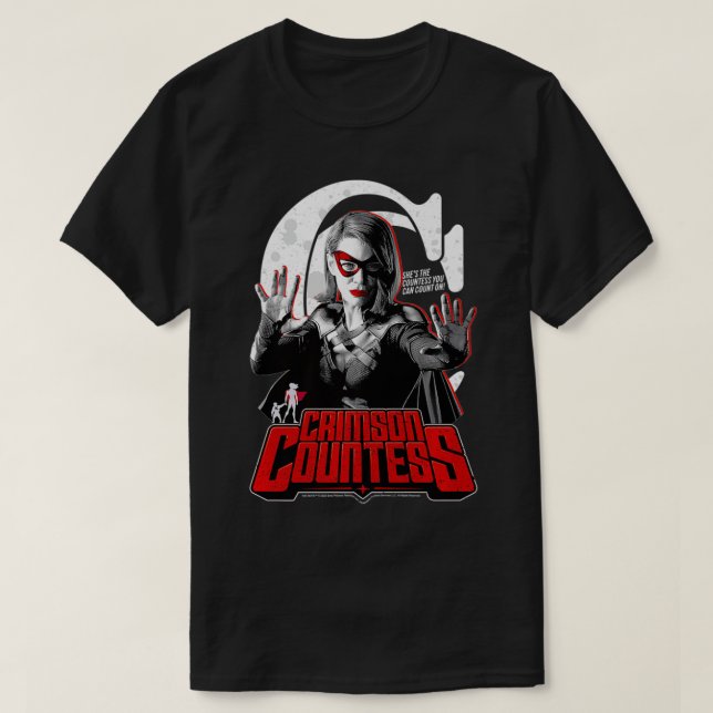 The Boys Crimson Countess Retro Poster Premium  T-Shirt (Design Front)