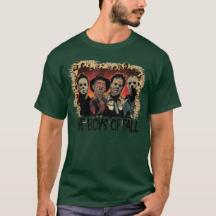 The Boys Of Fall Horror Halloween Vintage Movie 26 T-Shirt