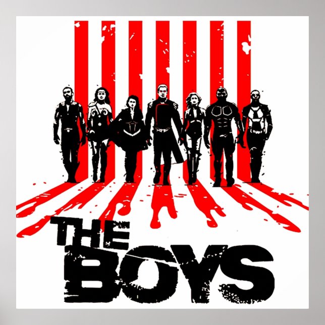 The Boys TShirt Poster (Front)