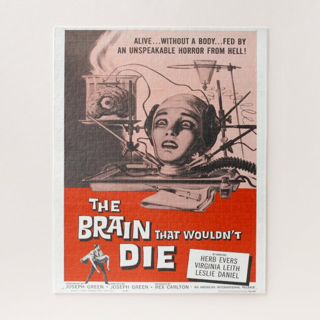 The Brain that Wouldn't Die Jigsaw Puzzle (Vertical)