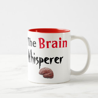The Brain Whisperer Two-Tone Coffee Mug