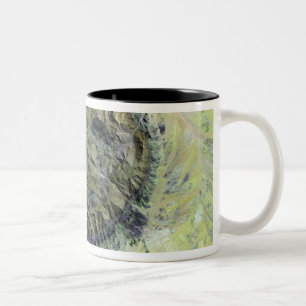 The Brandberg Massif in Northen Namibia Two-Tone Coffee Mug