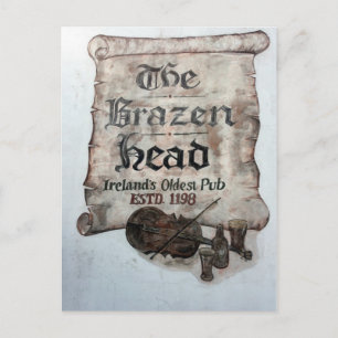 The Brazen Head pub, Dublin, Ireland Postcard