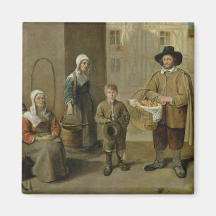 The Bread Seller and Water Carriers Magnet