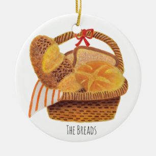 The Breads Ceramic Tree Decoration