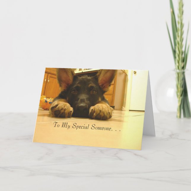 The Break Up Card III (Front)