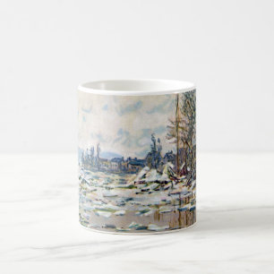 The Break Up of the Ice by Claude Monet Coffee Mug